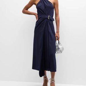A.L.C. Belted Halter Midi Dress